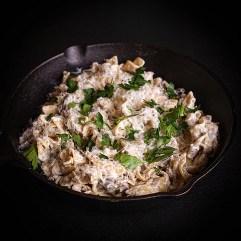 Cowboy Beef and Mushroom Stroganoff