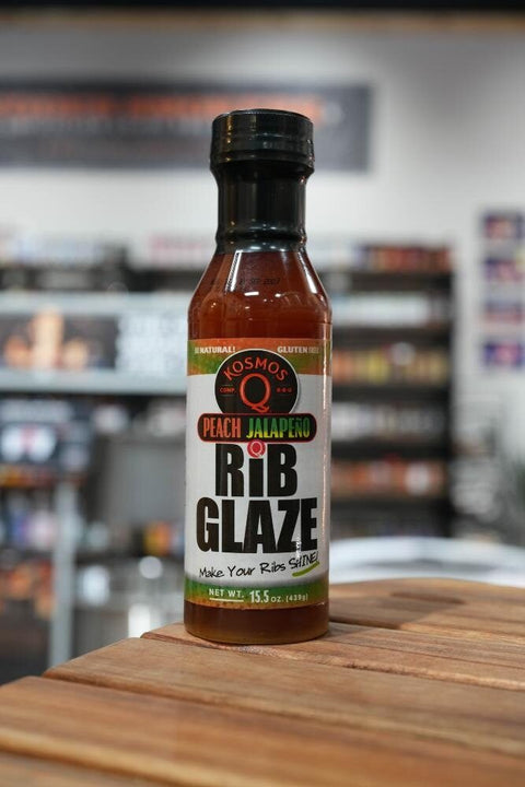 Kosmo's Peach Jalapeno' Rib Glaze