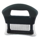 Premium 16 Blade Meat Tenderizer, Black