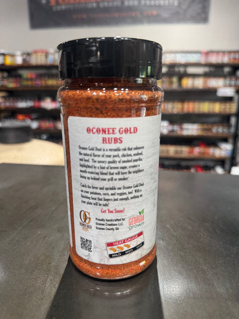 Oconee Gold Dust BBQ Rub