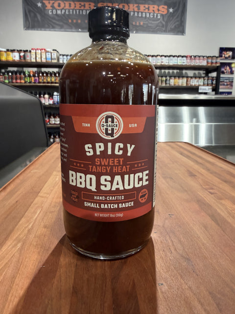 Q Sauce Spicy Sweet Tangy Heat BBQ Sauce