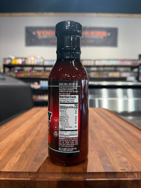 Jimmy Rays BBQ Sauce - 12oz Bottle