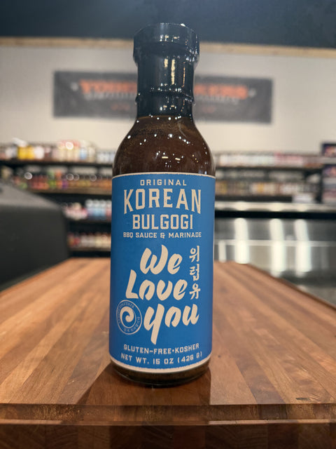 We Love You Original Korean Bulgogi Sauce & Marinade