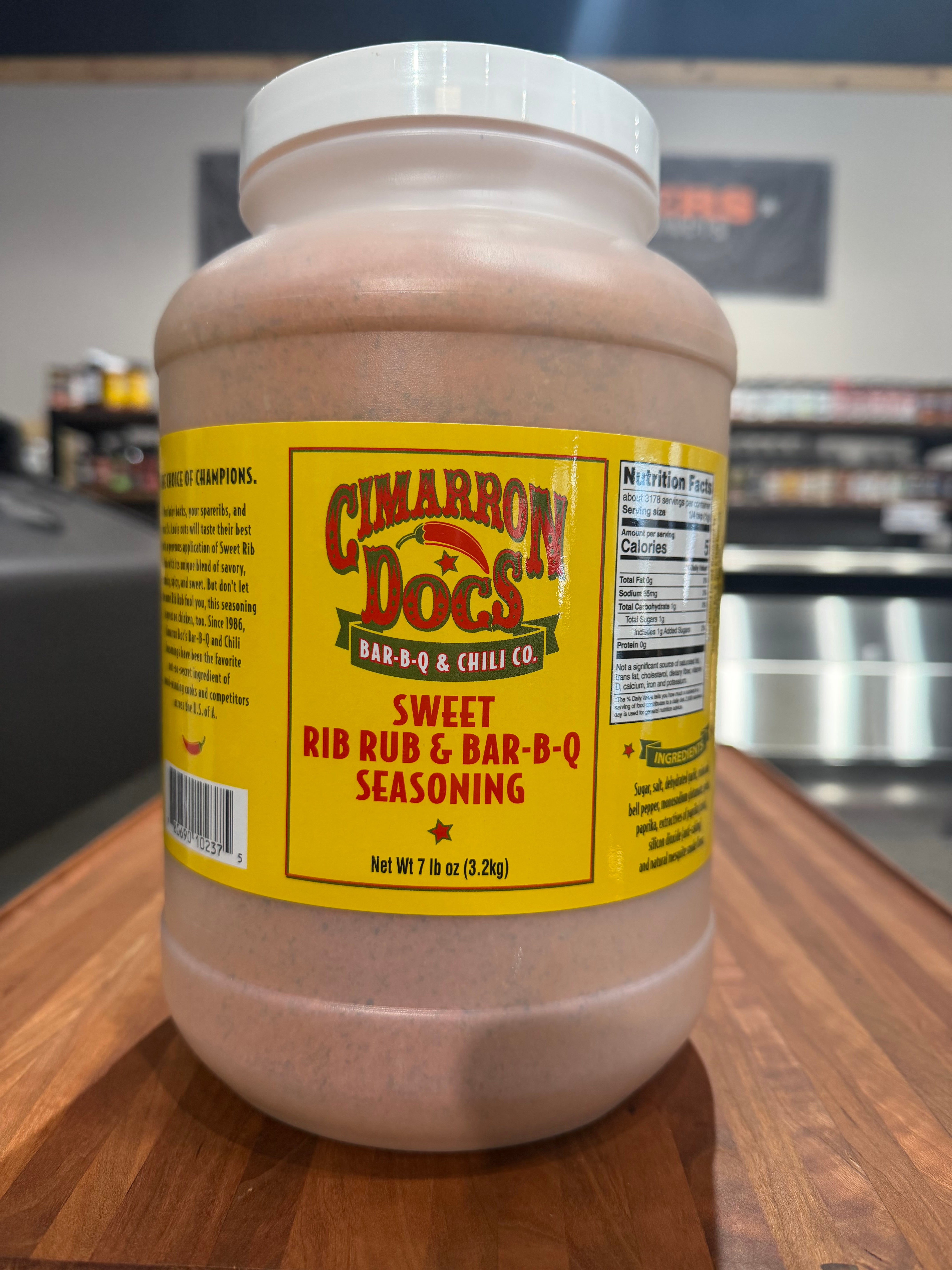 Cimarron Doc's Rib Rub-7 lb – Northern Fire Grilling & BBQ Supply