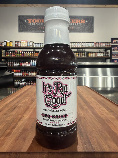 It's Rio Good BBQ Sauce