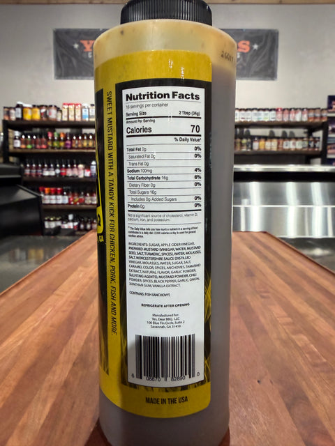 Yes, Dear BBQ Yellow Sauce