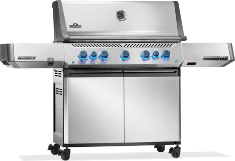 Prestige® 665 RSIB Gas Grill with Infrared Side and Rear Burner, Stainless Steel