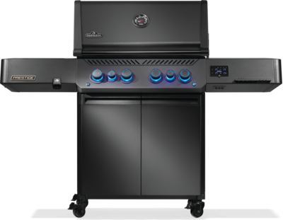 Prestige® 500 Connected, with Infrared Side and Rear Burner, Stainless Steel